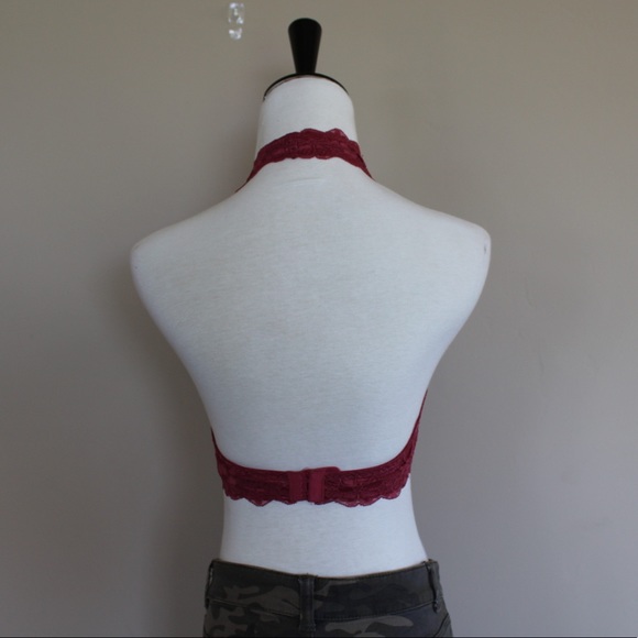 Free People Galloon Halter Bralette CA - Picture 3 of 4